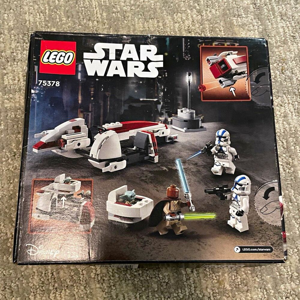 LEGO Star Wars 75378 BARC Speeder Escape 221 Pieces with Minifigure